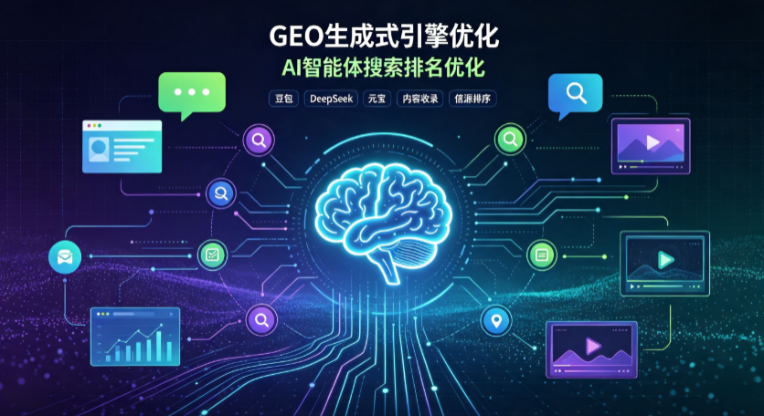 城南区GEO 浪潮来袭：生成式引擎优化崛起，创作者争抢豆包、DeepSeek、元宝智能体流量入口
